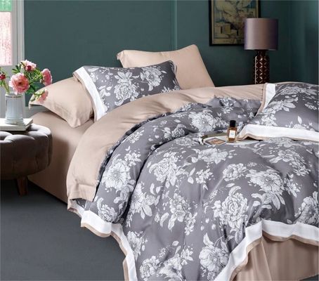 Endless Pattern Type 300tc Thread Count Bedsheets Set in Floral Printed 100% Cotton
