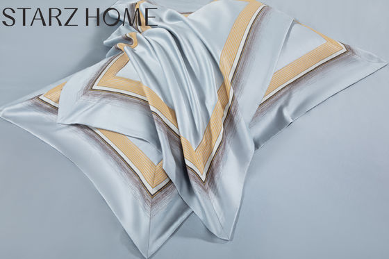 High Count Pima Cotton Jacquard Patchwork Bedding Sets in Modern Luxury Design Style