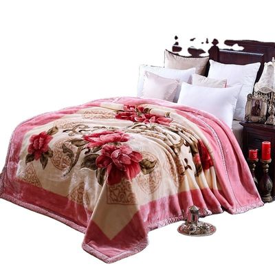 Stay Warm and Comfortable with our Double Thick Chunky Soft Fleece Plush Bed Blanket