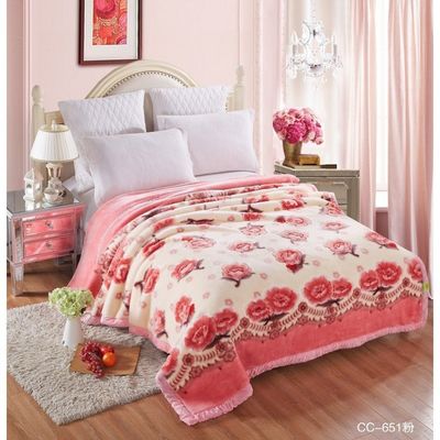 Stay Warm and Comfortable with our Double Thick Chunky Soft Fleece Plush Bed Blanket