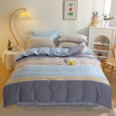 Wedding Bedding Type Wedding Four-Piece Kit in 100% Cotton for Home Hotel Hospital School