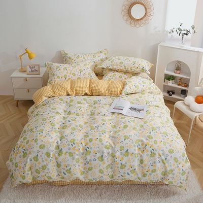 Wedding Bedding Type Wedding Four-Piece Kit in 100% Cotton for Home Hotel Hospital School