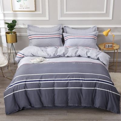 Wedding Bedding Type Wedding Four-Piece Kit in 100% Cotton for Home Hotel Hospital School
