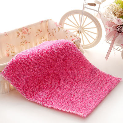 Rectangle Microfiber Kitchen Cleaning Towel with Small Stripe Fabric and Customer Logo