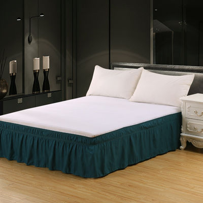 Experience Ultimate Comfort with This All-Season Home Textile Solid Color Bed Skirt