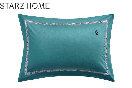 Air-permeable European Style 100% Cotton Jacquard 300TC 4Pcs Bedding Sets No Filling