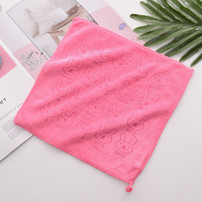 Soft Skin Friendly Microfiber Cartoon Printed Hand Towel for Children's Kindergarten