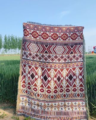 Upgrade Your Picnic Game with Our Soft and Cozy American Style Boho Throw Blanket Set