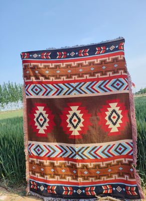 Upgrade Your Picnic Game with Our Soft and Cozy American Style Boho Throw Blanket Set