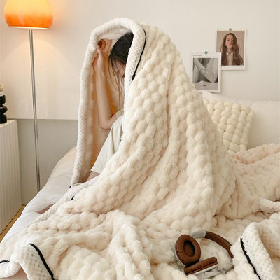 2024A Class A Multifunctional Reversible Blanket Season All-Season Bebe Fleece Bedroom