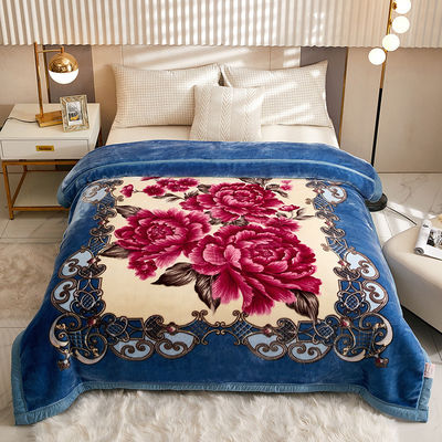 Many Kinds Thick Double Layer Super Soft Coral Plush Wedding Cover Blanket 180*220CM