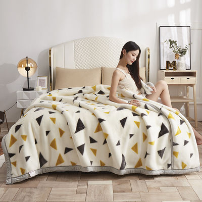 Many Kinds Thick Double Layer Super Soft Coral Plush Wedding Cover Blanket 180*220CM