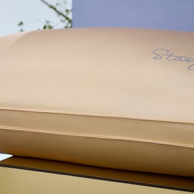 300tc Golden Mulberry Silk Three-dimensional Composite Pillow Customized Thread Count