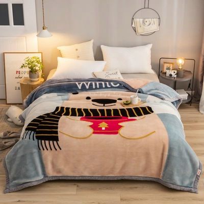Direct Supply Popular Double Thick Wool Blankets for Autumn Winter Activities Cover