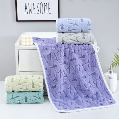 Adult Quick Drying Towels Soft and Absorbent Cotton Fingertip Towel Set for Bathroom
