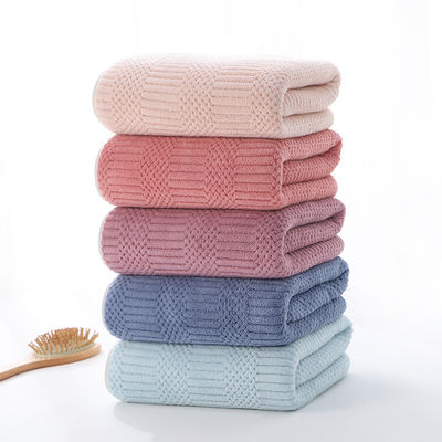 Comfortable and Quick-dry Household Bathroom Shower Towel in Super Soft Coral Velvet