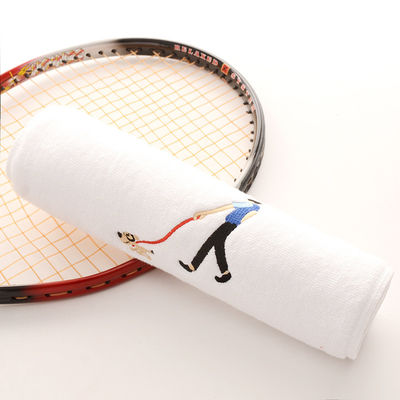 Stamp Logo Printing Cotton Gym Towels for Quick Sweat Absorption during Workouts