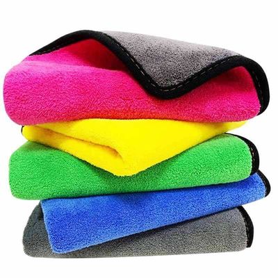 Printed Pattern Solid Color Microfiber Towel for Super Absorbent Make Up Removal