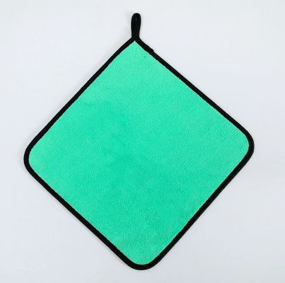 Printed Pattern Solid Color Microfiber Towel for Super Absorbent Make Up Removal
