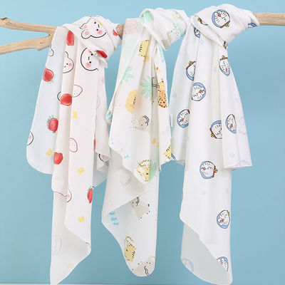 Class A Cotton Born Bag Thin Cartoon Hold Baby Swaddle Blanket Cover Blanket Square