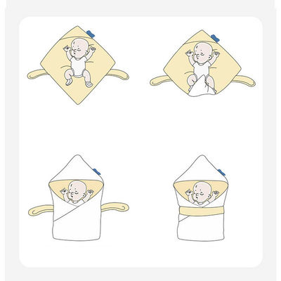Class A Cotton Born Bag Thin Cartoon Hold Baby Swaddle Blanket Cover Blanket Square