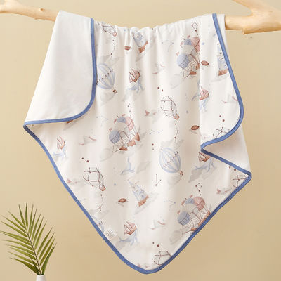 Class A Cotton Born Bag Thin Cartoon Hold Baby Swaddle Blanket Cover Blanket Square