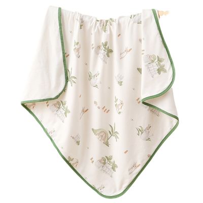 Class A Cotton Born Bag Thin Cartoon Hold Baby Swaddle Blanket Cover Blanket Square