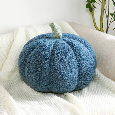 20cm Solid Color Pumpkin Shaped Decorative Pillows Cushion with Microfiber Filling