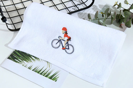 Embroidered 180gsm Custom Logo Quick-drying Sports Towel for Extended Outdoor Fitness