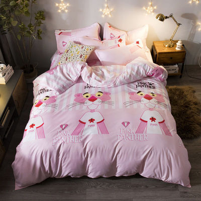 Modern Style Queen or King Size Bedding Set with Polyester Duvet Cover and Pillowcase