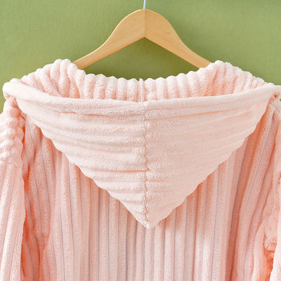 2024 Bathrobe for All Ages Ultra Absorbent Dobby Border Design in Colorful Patterns