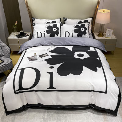 Ice Silk Bedding Set Luxury Bed Cover Sheet for Eco-friendly and Durable Sleep