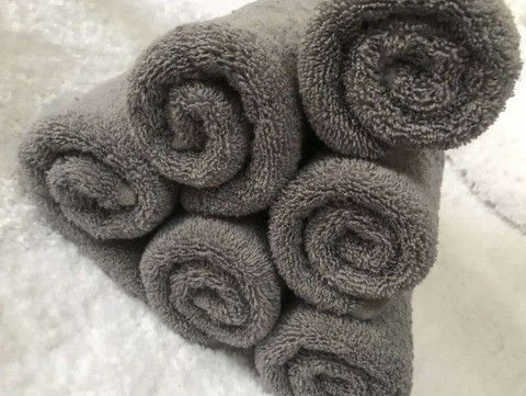 Soft Absorbent Coffee Thickened Household Baby Cotton Large Towel 70*140cm Rectangle Gray Hotel Bath Towel