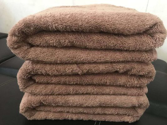Soft Absorbent Coffee Thickened Household Baby Cotton Large Towel 70*140cm Rectangle Gray Hotel Bath Towel