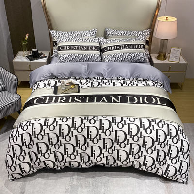 Ice Silk Bedding Set Luxury Bed Cover Sheet for Eco-friendly and Durable Sleep