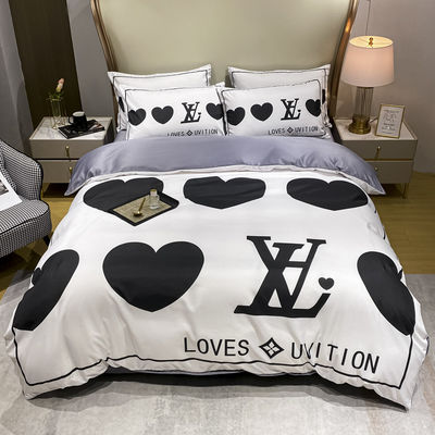 Ice Silk Bedding Set Luxury Bed Cover Sheet for Eco-friendly and Durable Sleep