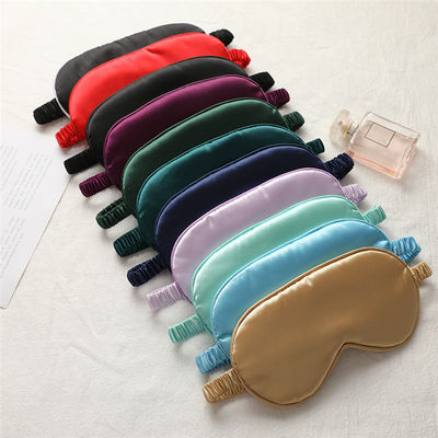 Customized Multi-colored Silk Eye Mask for Luxury Travel and Restful Sleep Promotion