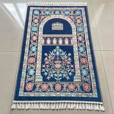 Eid Holidays Islamic Pray Rug for Worship Abstract Pattern Muslim Prayer Mat