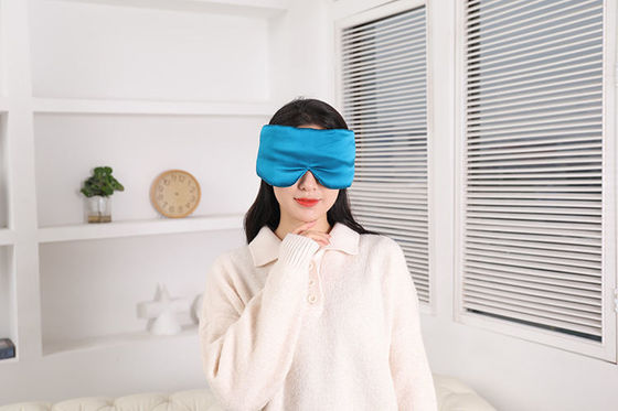Home Custom 100% Handmade Mulberry Silk Eye Masks Blackout Luxury Sleep Eye Mask