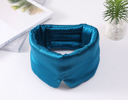Home Custom 100% Handmade Mulberry Silk Eye Masks Blackout Luxury Sleep Eye Mask