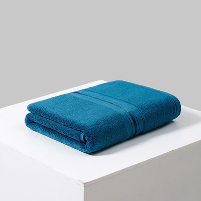 Hotel Luxury 100% Cotton White Bath Hand Face Towel Set with Custom Embroidery Logo