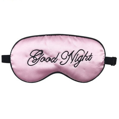 Custom Logo Accepted Silk Sleeping Luxury Eye Mask with Fragrance-Free Ingredient