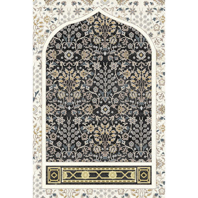 Modern Style Anti Slip Backing Islamic Gift Prayer Carpets Machine Made