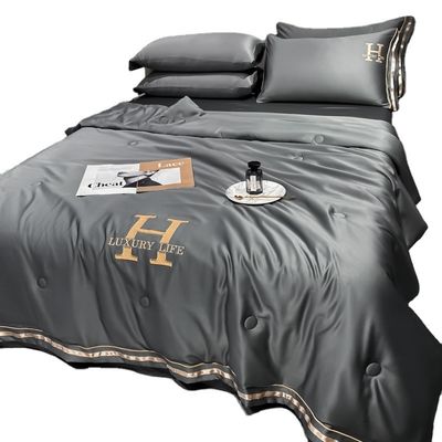 24" Aerospace Special Edition Water Washed Silk Summer Cool Quilt Set of Four Pieces
