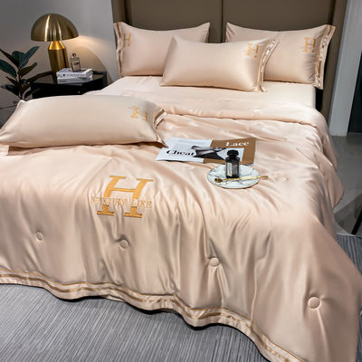 24" Aerospace Special Edition Water Washed Silk Summer Cool Quilt Set of Four Pieces