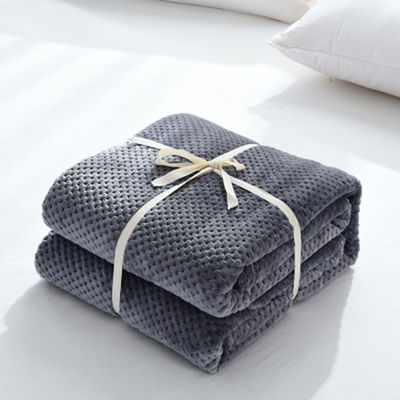 2023 Customized Size Colorful Coral Fleece Blanket for Office Nap and Children's Throw