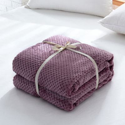 2023 Customized Size Colorful Coral Fleece Blanket for Office Nap and Children's Throw