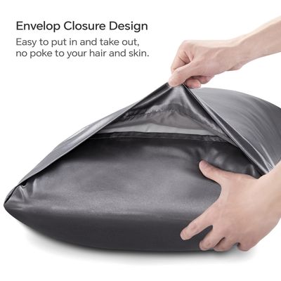 1 pcs Soft and Luxury Printed Polyester Pillow Cover for Envelope Closure on Bed