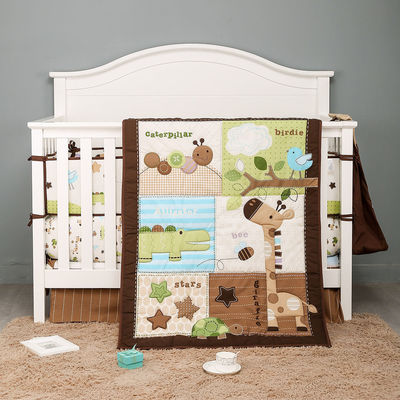 Comfortable and Breathable Baby Duvet Bedding Sets Collections for Girl's Nursery