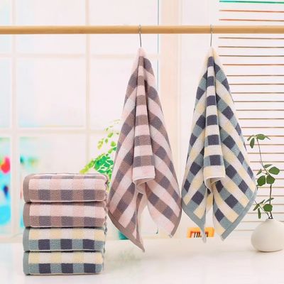 Home 120g Colorful Stripes Cartoon Towel with Sailor Spinning and Soft Rabbit Design